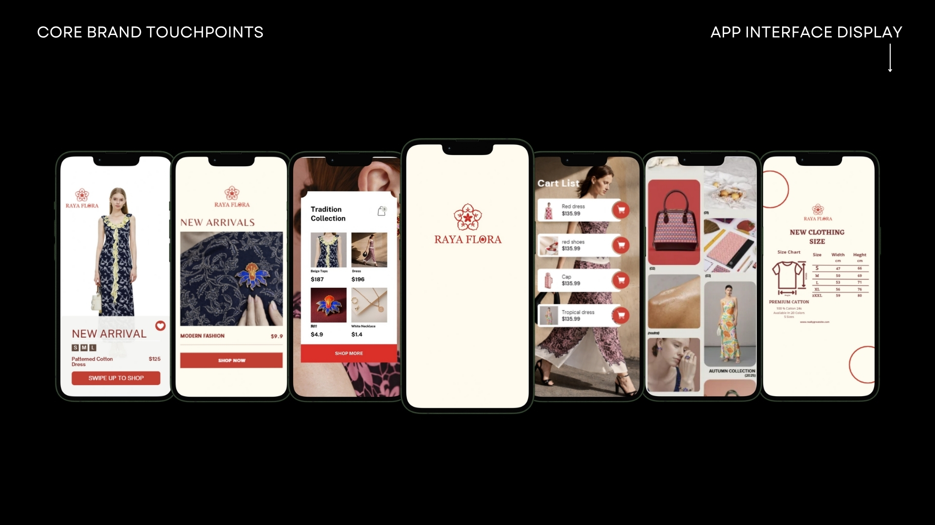Raya Flora mobile app