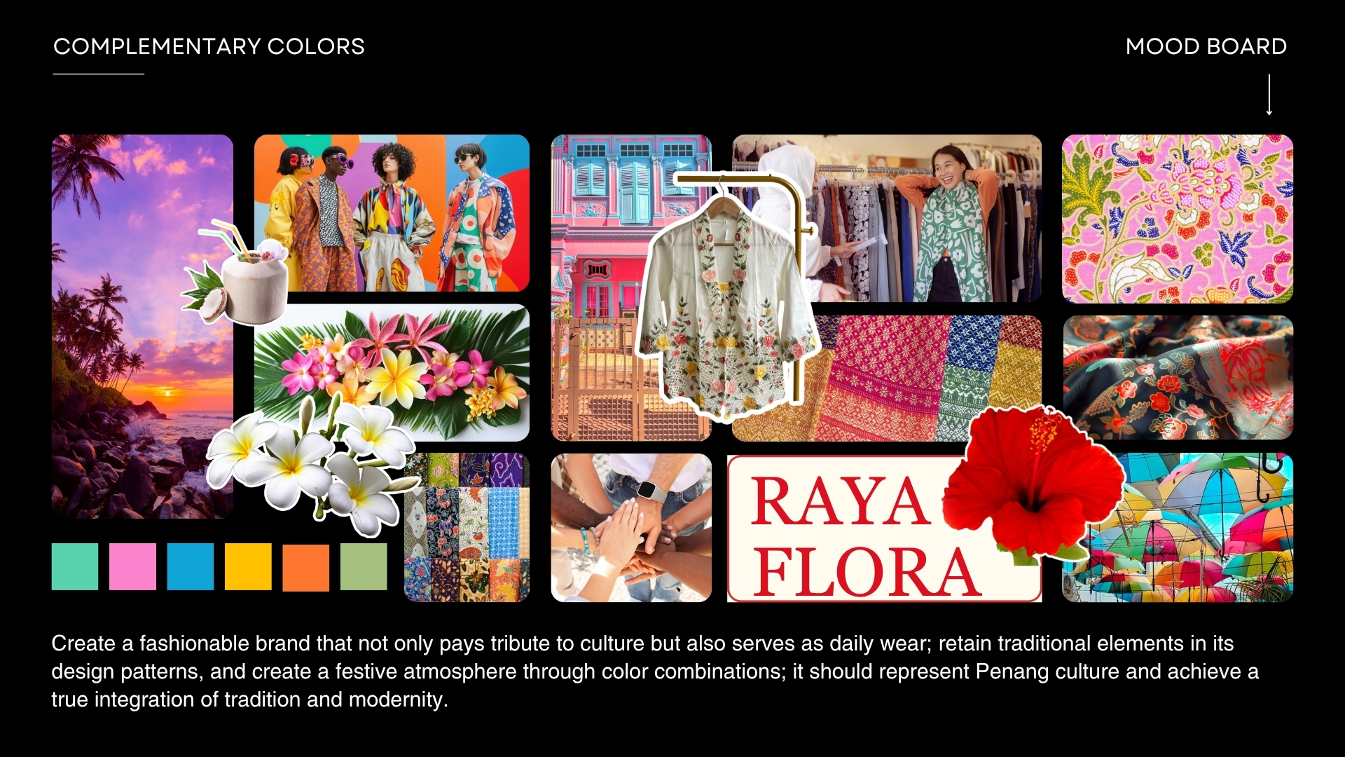 Raya Flora mood board